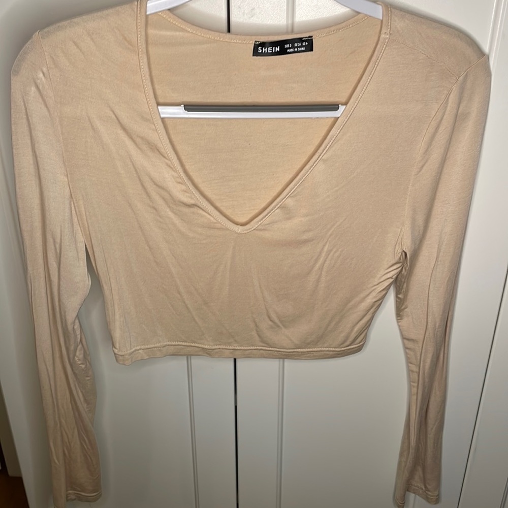 basic cropped long sleeve